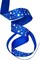 Stars Printed Grosgrain Ribbon 5 Yards 1 Inch - Blue Solid Grosgrain Ribbon with White Stars -Perfect for Crafts - DIY Hair Accessories - Bows - Sewing - Gift Wrapping